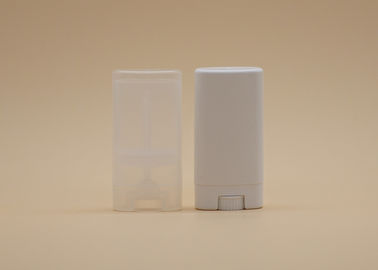 Transparente ovale Lippenbalsam-Behälter schrauben auf Kappe Soem-/ODM-Stall Leistung