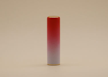 Steigungs-Farblippenstift-Röhrenverpackungs-rotes Rosa zu weißem trüben polnische einfache Richtung