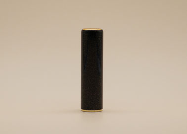 Perlenpulver leerer schwarzer sternenklarer Himmel-Blick-glänzende runde Form der Lippenstift-Rohr-4.5g