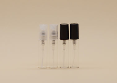 Klarglas-mini nachfüllbare Parfümflaschen verurteilen Nebel-Sprüher-Pumpe mit pp.-Kappe