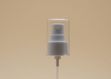 Siebdruck-feiner Nebel-Pumpen-Sprüher-weißer Plastik über Hals-Größe der Kappen-24mm