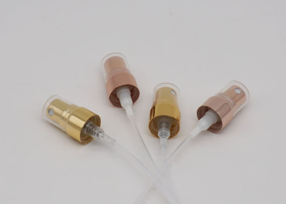 Nebel-Parfüm-Spray-Pumpen-schraubenartige Schließung Rose Golds 12mm