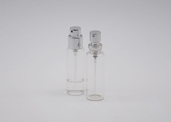 10CC vorzüglicher Mini Glass Perfume Tester Bottle mit silberner Aluminiumspray-Pumpe