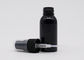 20mm schwarze nachfüllbare Plastiksprühflaschen leeren HAUSTIER Flasche mit Black Mist-Pumpe