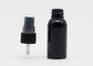 20mm schwarze nachfüllbare Plastiksprühflaschen leeren HAUSTIER Flasche mit Black Mist-Pumpe