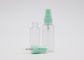 Frost-weiße Plastikparfüm-Sprühflaschen HAUSTIER 30ml 50ml umweltfreundlich