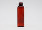 Leeren Sie Hals-Größe 100ml der nachfüllbare Plastiksprühflasche-dunkelbraune Farbe24mm
