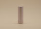 Erblassen Sie - Zylinder-Form rosa der Rosen-Farbkosmetische Lippenstift-Behälter-metallische einfache Richtungs-3.5g