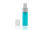 10-ml-nachfüllbare Plastiksprühflaschen mit glänzendem silbernem Parfüm-Sprüher 13/415