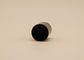 Glatte Oberflächendisketten-Spitzenkappe, volle schwarze Plastiküberwurfmutter-Größe 24-415