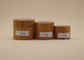 Hautpflege-kosmetische Sahnebehälter, Bambuscremetiegel 15g 30g 50g