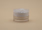 Weiße Rosen-Logo-Haut-Creme-Behälter Arcylic-Material mit PET Dichtung