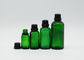 Kosmetisches grünes 50ml 1-Unze-Glastropfflaschen