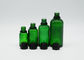 Kosmetisches grünes 50ml 1-Unze-Glastropfflaschen