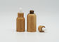 Bambustropfflasche 30ml Cylinderical für Körperpflege