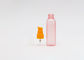 30ml bereifte Pink-kosmetische Sprühflasche mit flacher Schulter
