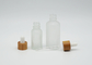 Flaschen-Siebdruck-Oberflächen-Behandlung des ätherischen Öls 50ml, Aromatherapie-Öl-Flaschen