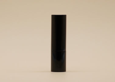 Glatte schwarze leere Lippenstift-Behälter nach Maß machen Volumen des Gefühl-5g glatt