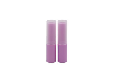 Lippenbalsam-Rohr-kleine leere Lippenbalsam-Behälter der pp.-Kappen-ABS-4g purpurrotes