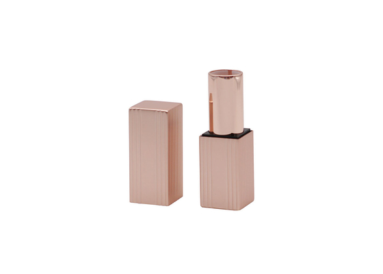 Lippenbalsam-Behälter-heißes Stempeln des Magnet-Entwurfs-Quadrat-3.8g Eco freundliche