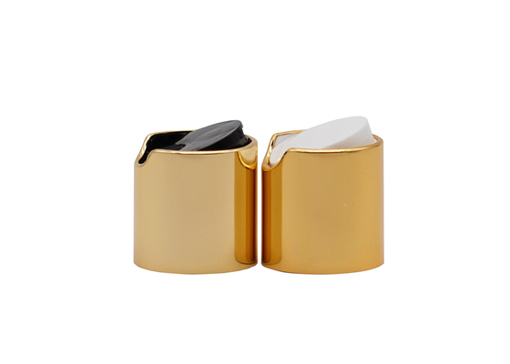 20mm glänzendes Goldinnere Disketten-Plastiküberwurfmutter für Flaschen