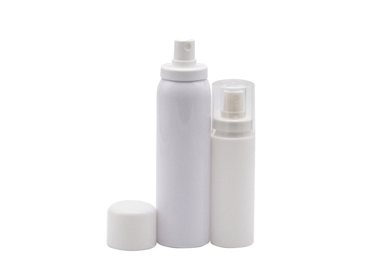 füllt weißer Aluminiumnebel-Sprüher der Sprühflasche-100ml für Alkohol-Kosmetik ab