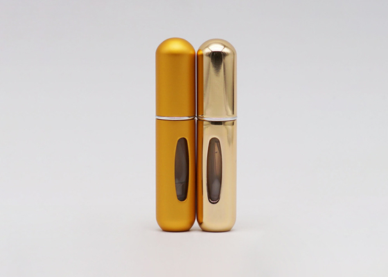 Glänzende Farbe 5ml parfümieren Prüfvorrichtungs-Zerstäuber-Flasche Aluminium-Mini Spray