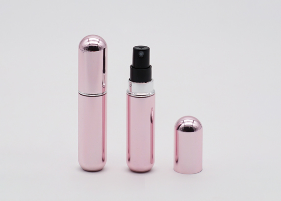 Glänzende Farbe 5ml parfümieren Prüfvorrichtungs-Zerstäuber-Flasche Aluminium-Mini Spray