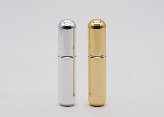 Glänzende Farbe 5ml parfümieren Prüfvorrichtungs-Zerstäuber-Flasche Aluminium-Mini Spray