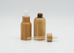 Bambus-kosmetischer innerer Glastropfenzähler des ätherischen Öls 100ml der Flaschen-50ml