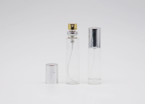 Kosmetische Zylinder-Prüfvorrichtungs-Glassprühflasche des Parfüm-3ml mit Aluminiumsprüher