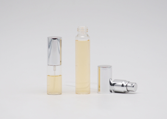 Kosmetische Zylinder-Prüfvorrichtungs-Glassprühflasche des Parfüm-3ml mit Aluminiumsprüher