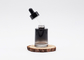 Schwarzes Flaschen-Tropfenzähler-Luxusserum-Glaszylinder-Kosmetik des ätherischen Öls