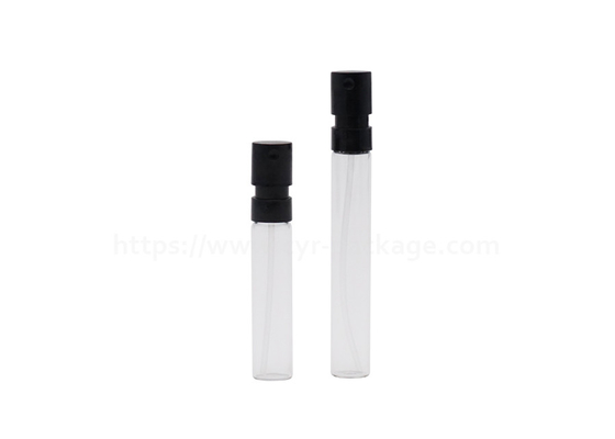 Mini-Glas-Parfüm-Tester-Flasche mit Kunststoff-Sprühpumpe 3 ml Zerstäuber