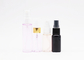 Kosmetische PlastikSprühflasche mit Zylinder des Schrauben-feinem Nebel-Sprüher-60ml