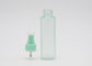 24mm flache Schulter-leere nachfüllbare Parfümflaschen mit grünem bereifendem Pulver