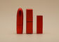 Bändchen-rote Lippenbalsam-Rohre, kundengebundene Lippenstift-Behälter