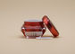 Diamant-kosmetische Sahne- Behälter, kleine kosmetische Töpfe rote Farbe-Arcylic