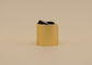 Glänzende Goldscheiben-Spitzen-Kappe, Hals der Flaschenkapsel-Schließungs-24mm für Körper-Lotion