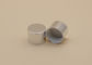 Silberne Farbe der Shampoo-Flaschen-Aluminiumüberwurfmutter-24mm für Körperpflege