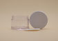 30ml klären zylinderförmige runde kosmetische Sahneopalbehälter weißes PETG Körper mit Deckel