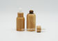 natürliche Bambusodm-ätherischen Öls des tropfenzähler-30ml Glas-Flasche