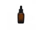 Tropfenzähler Glas-Amber Glass Essential Oil Bottle des Latex-30Ml