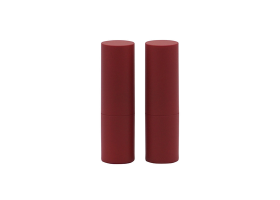 Plastik-Plum Color Cylinderical Lip Balm-Behälter-Rohr