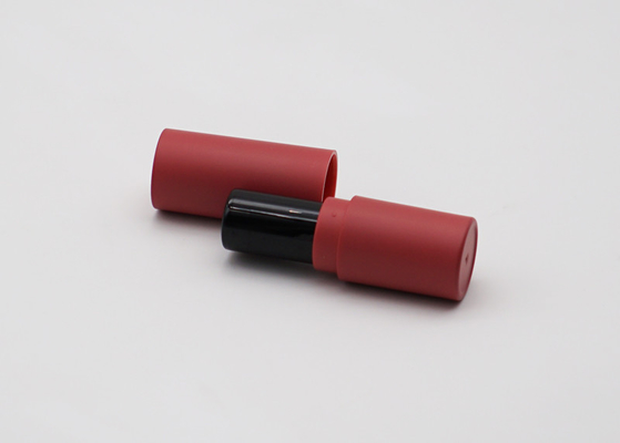Plastik-Plum Color Cylinderical Lip Balm-Behälter-Rohr