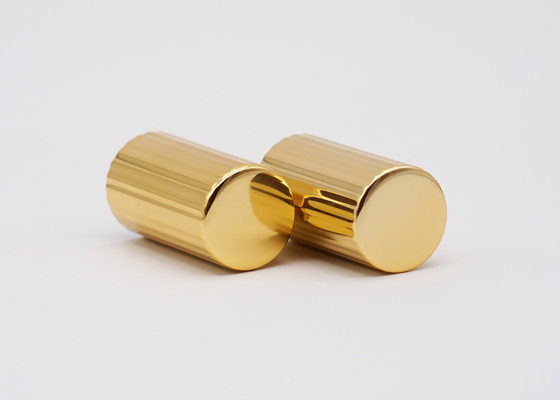 Glänzende Goldparfümflasche bedeckt wasserundurchlässige Korrosionsbeständigkeit mit einer Kappe