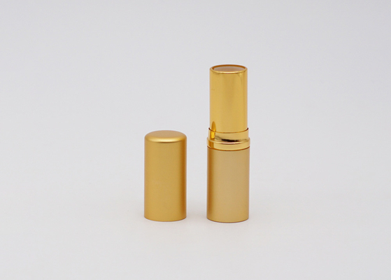 Offene Matte Gold Lipstick Tube Container-Masse des antiken Verschluss-3.5g