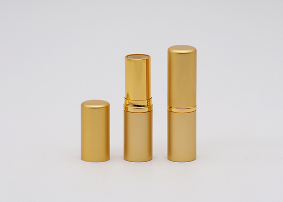 Offene Matte Gold Lipstick Tube Container-Masse des antiken Verschluss-3.5g