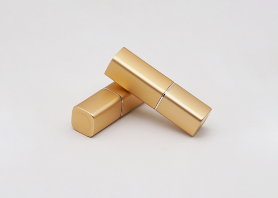 Offene Matte Gold Lipstick Tube Container-Masse des antiken Verschluss-3.5g