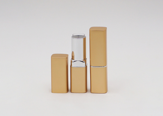 Offene Matte Gold Lipstick Tube Container-Masse des antiken Verschluss-3.5g